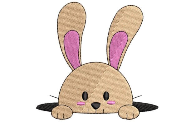 Bunny Cute Easter Embroidery Delights