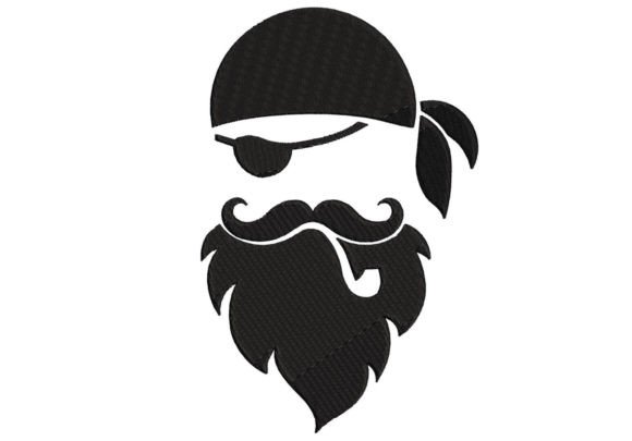 Exclusive Pirate Skull Embroidery