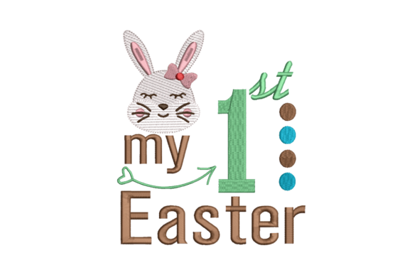 My First Easter Embroidery Design